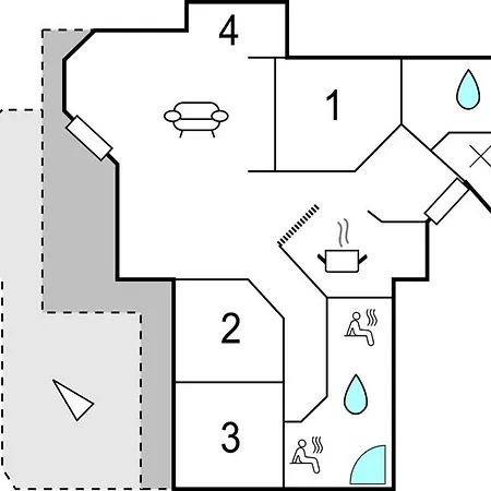 بيت للعطل Three-bedroom In Sydals Skovbyballe